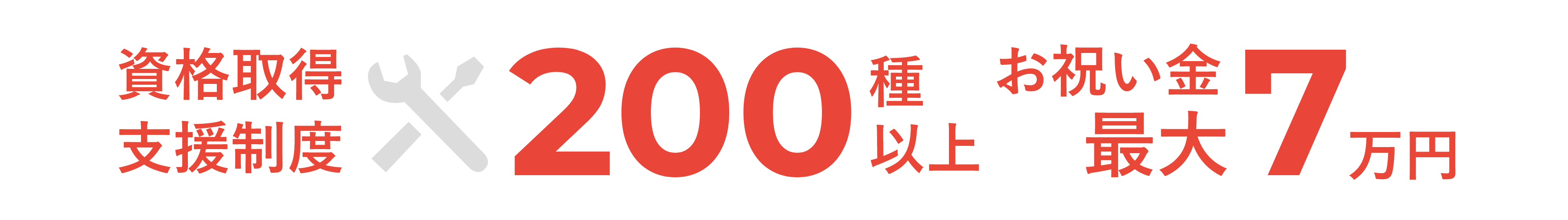 資格取得祝支援