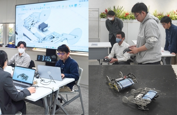 ロボコン部活動の様子